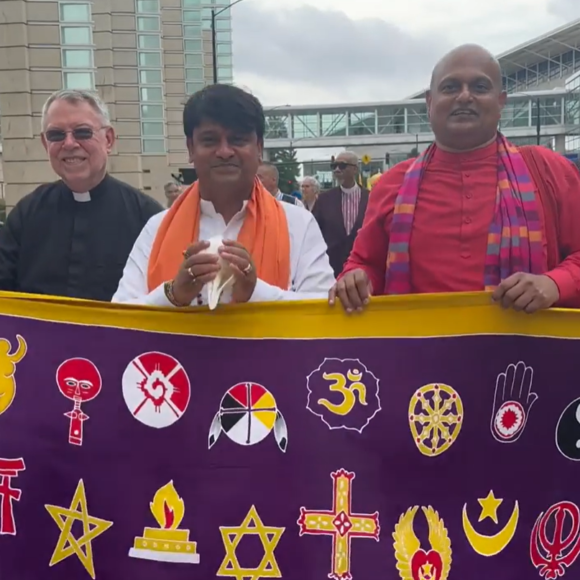 The Parade of #Interfaith with Globally renowned leaders