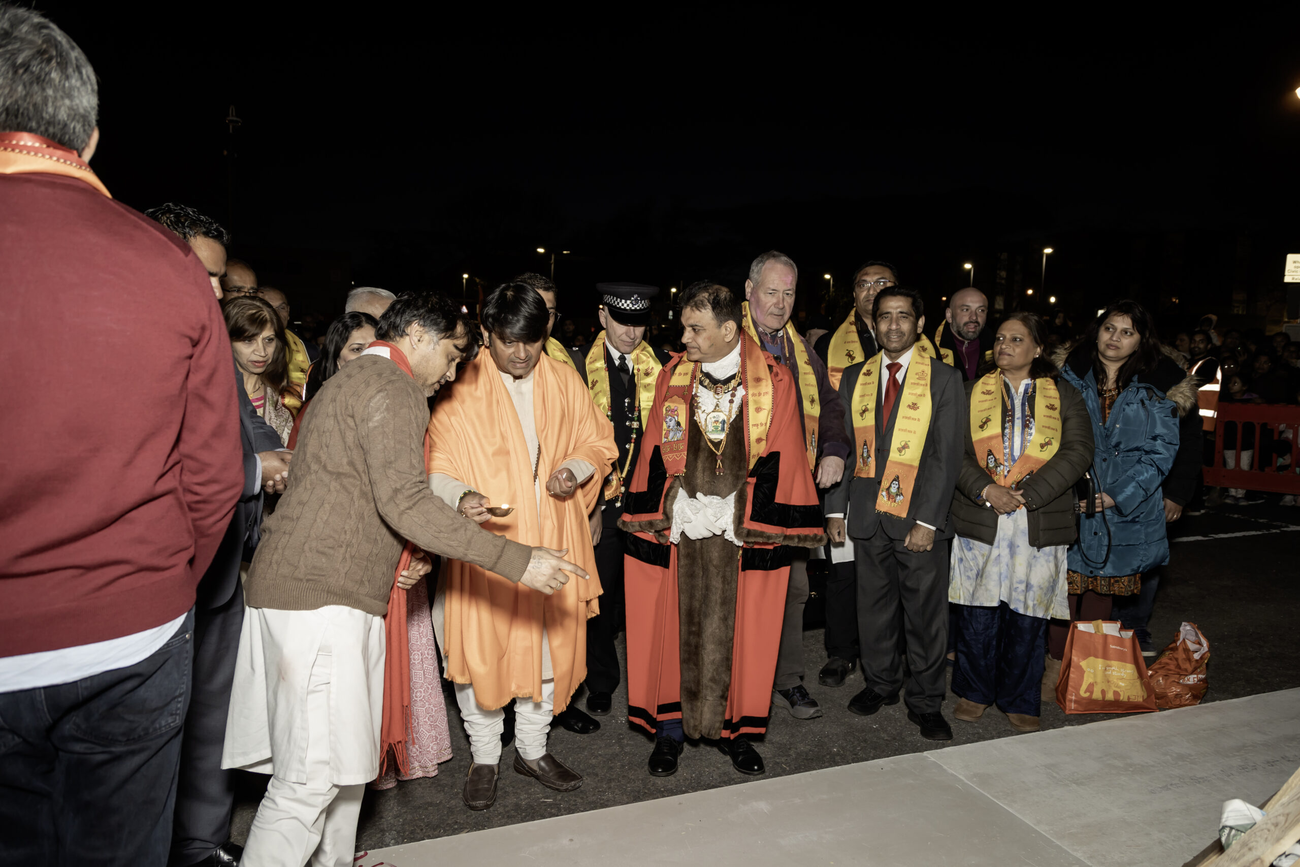 Guruji received an invitation to attend the HM Garden Party at Buckingham Palace.