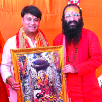 Guruji Recognized by the President of Akhil Bharatiya Akhara at the Mahakumbh Mela