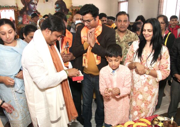 Celebration of Shri Ram Navami with Guruji in London.