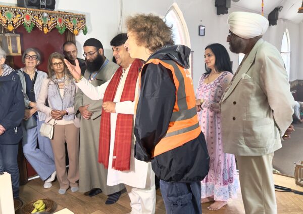 Came together for a harmonious Peace Walk- Harrow.