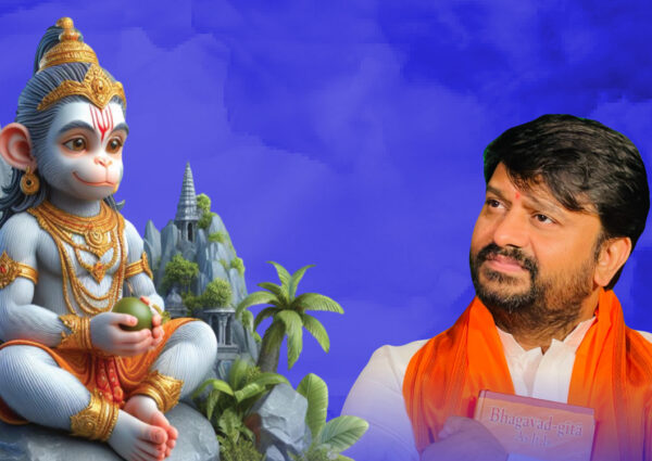 Satsang with Hanuman Chalisa.