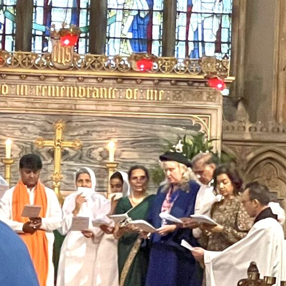 Siddhashram-UK participates in Harrow’s Annual Civic Service to honour interfaith harmony.