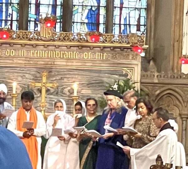 Siddhashram-UK participates in Harrow’s Annual Civic Service to honour interfaith harmony.