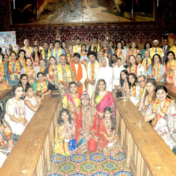 International Yoga Day at the House of Commons with Holy Saints. 