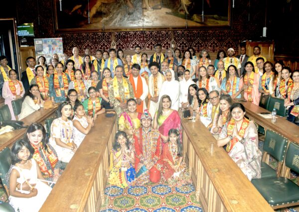 International Yoga Day at the House of Commons with Holy Saints. 