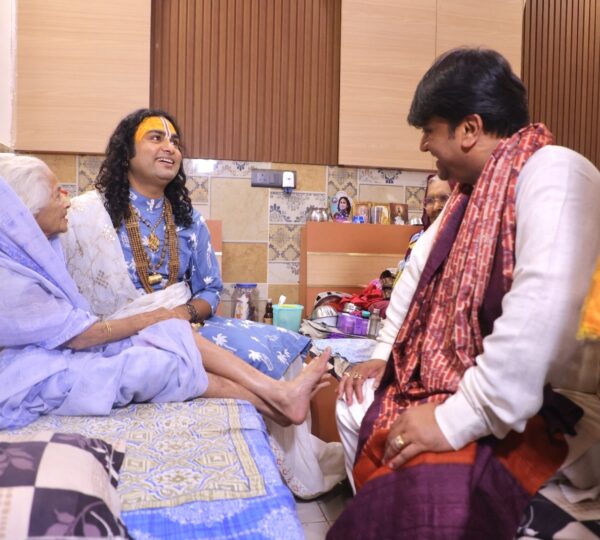 Seven-day Shrimad Bhagwat Katha with Pujya Shri Aniruddhacharya Ji Maharaj taking place in London.