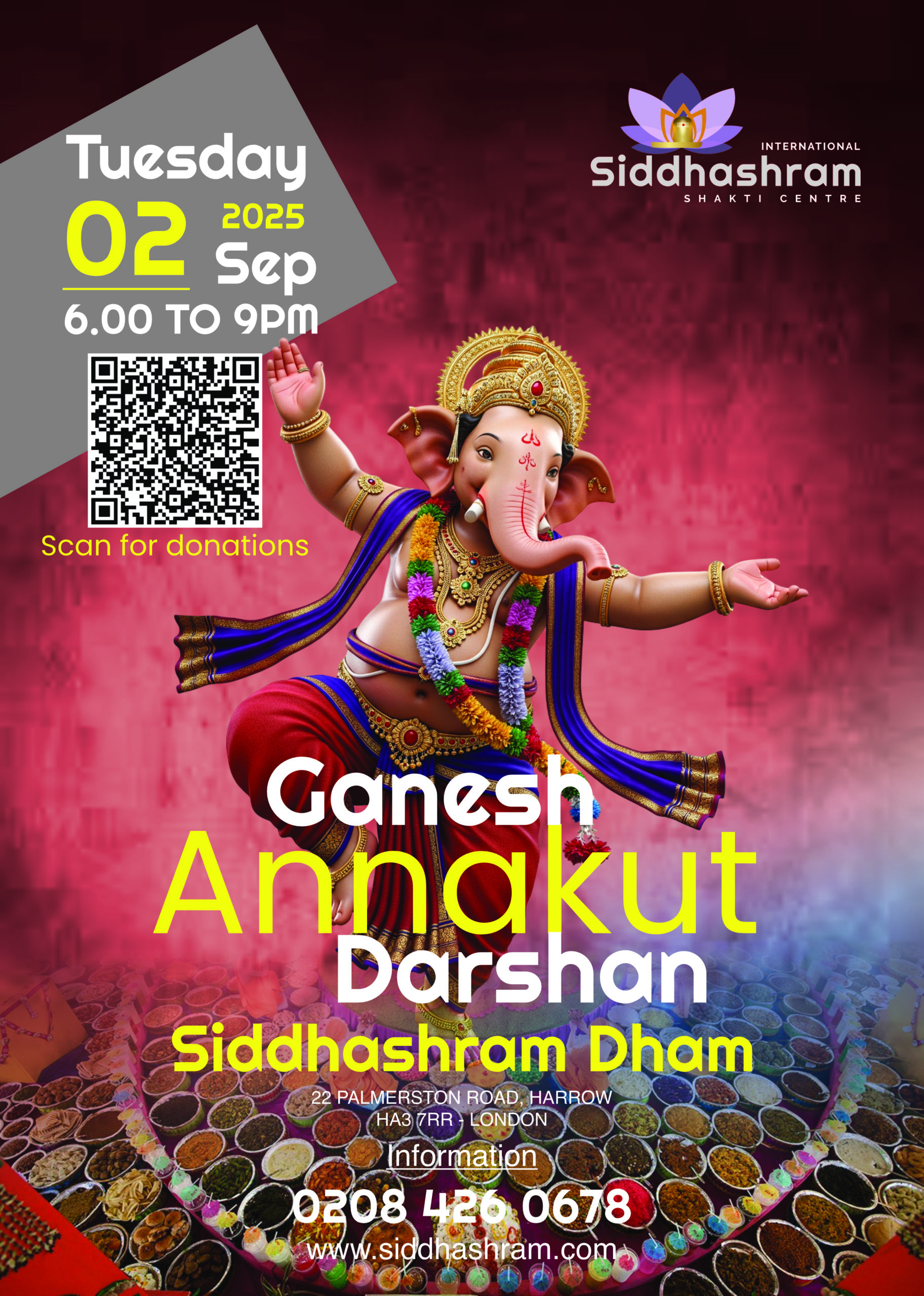 ganesh annkut in siddhashram - uk 
