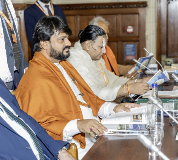 PM Modi on Every Seat Siddhashram’s Historic Celebration at UK Parliament.