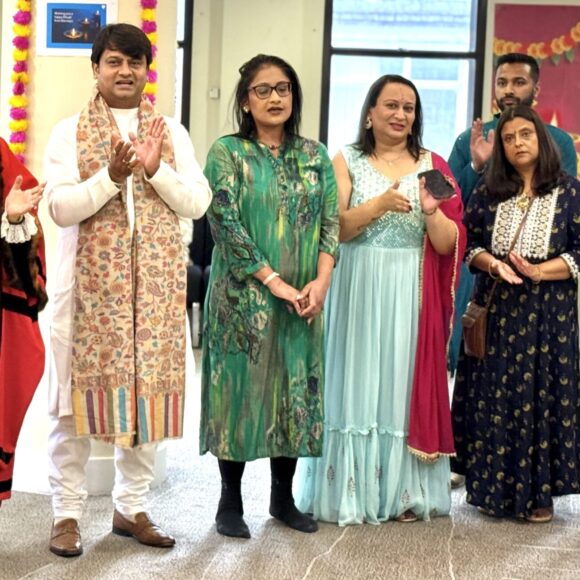 Barclays Bank in Harrow illuminated their space with the vibrant spirit of Diwali.