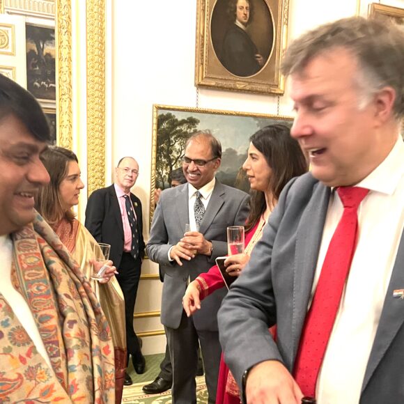 A reception was held at Lancaster House on behalf of His Majesty’s Government of the United Kingdom.
