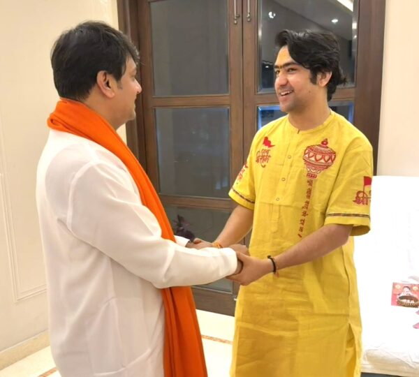 A grand Sanatan Yatra in Delhi with Guruji.