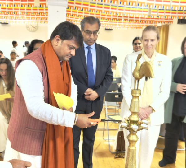 Buddhist Centre calls for peace and prayer for Sri Lanka.