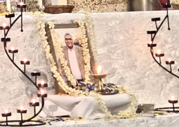 A Sacred Tribute of Love, Faith and Unity: Siddhashram Remembers Late Shri Dilipbhai Chaubal.