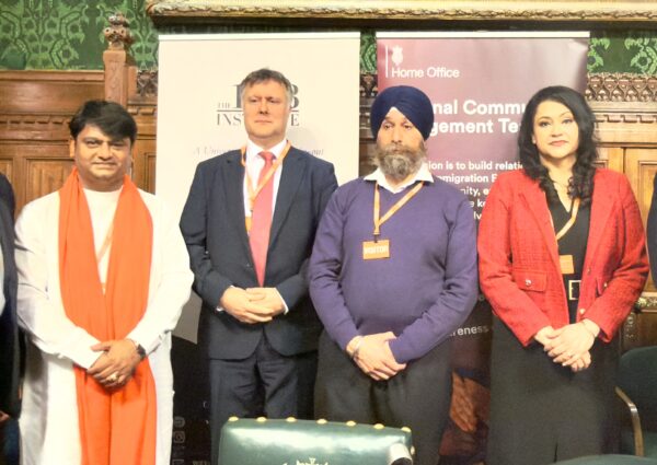 HOME OFFICE Indian Community Engagement Seminar – Houses of Parliament-UK