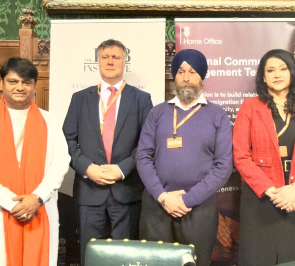 HOME OFFICE Indian Community Engagement Seminar – Houses of Parliament-UK