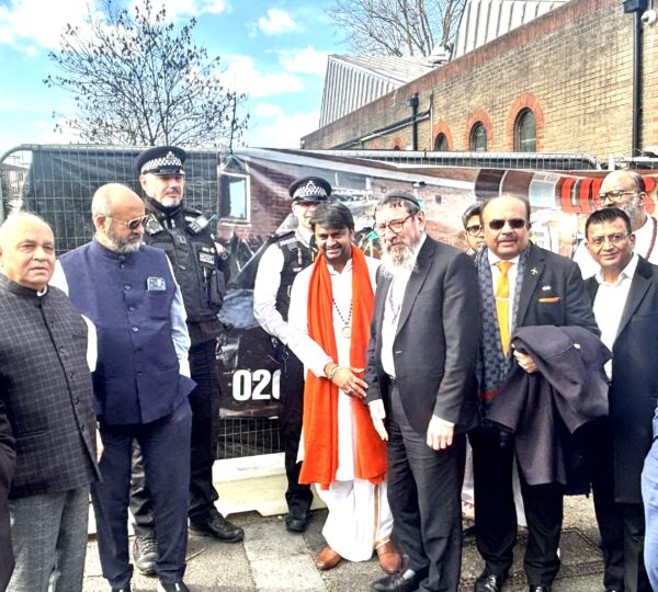 Hindu communities’ prayer, the Hanuman Chalisa, for the Jewish community affected by the Golders Green ambulance attack.