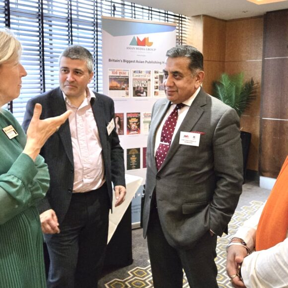 The founder of Siddhashram engages in a meaningful discussion with Director-General of National Trust.