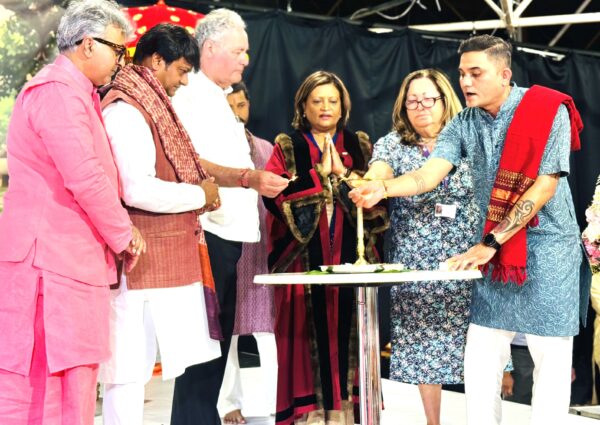 Cllr Marilyn Ashton receives World Book of Records honour by Guruji,